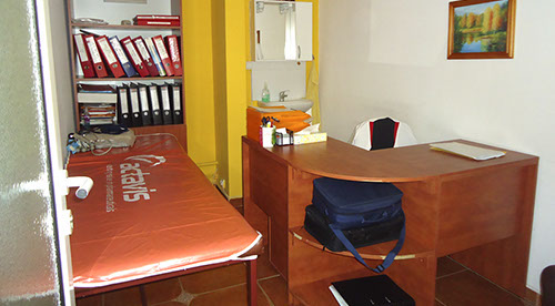 Image of the Cardiology Examination Room Image of the Cardiology Examination Room